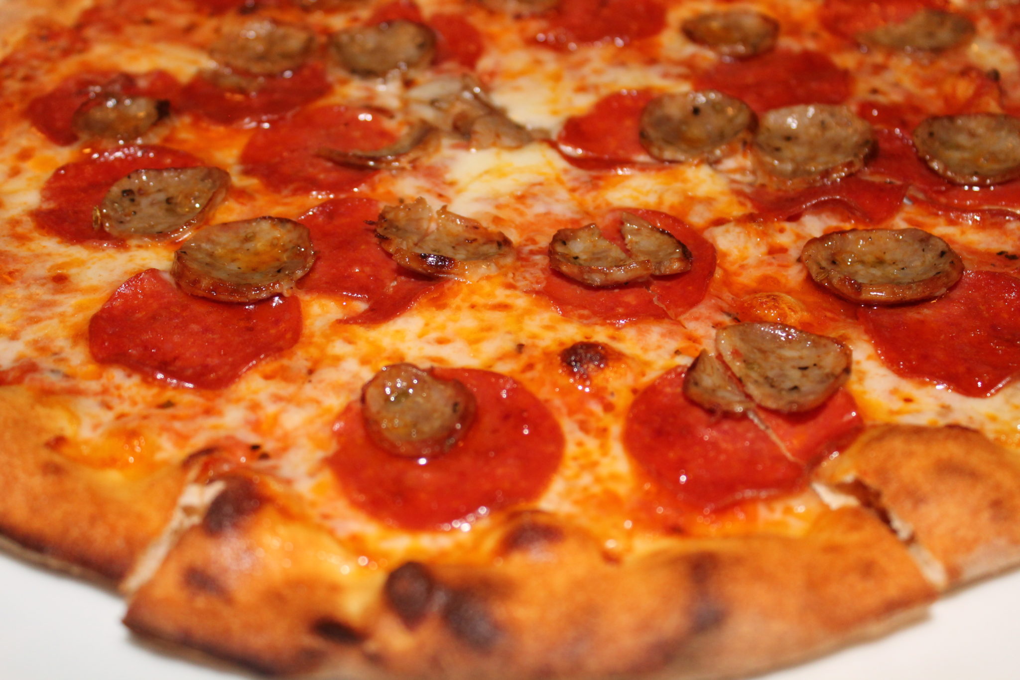 Pepperoni Sausage Pizza Johnny Costas