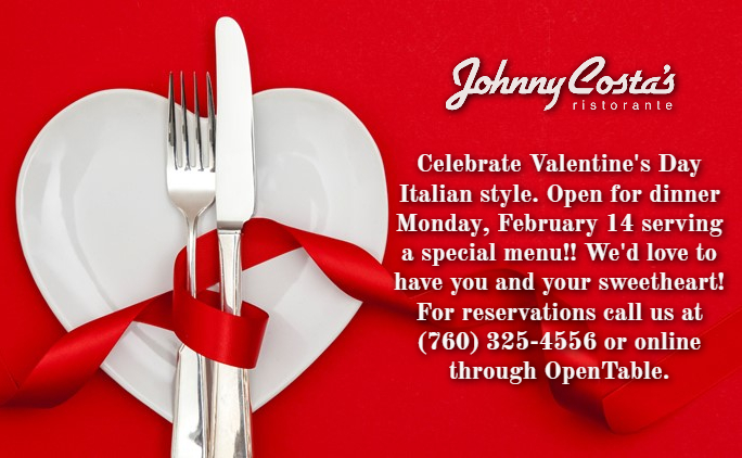 Johnny Costa's Valentine's Day